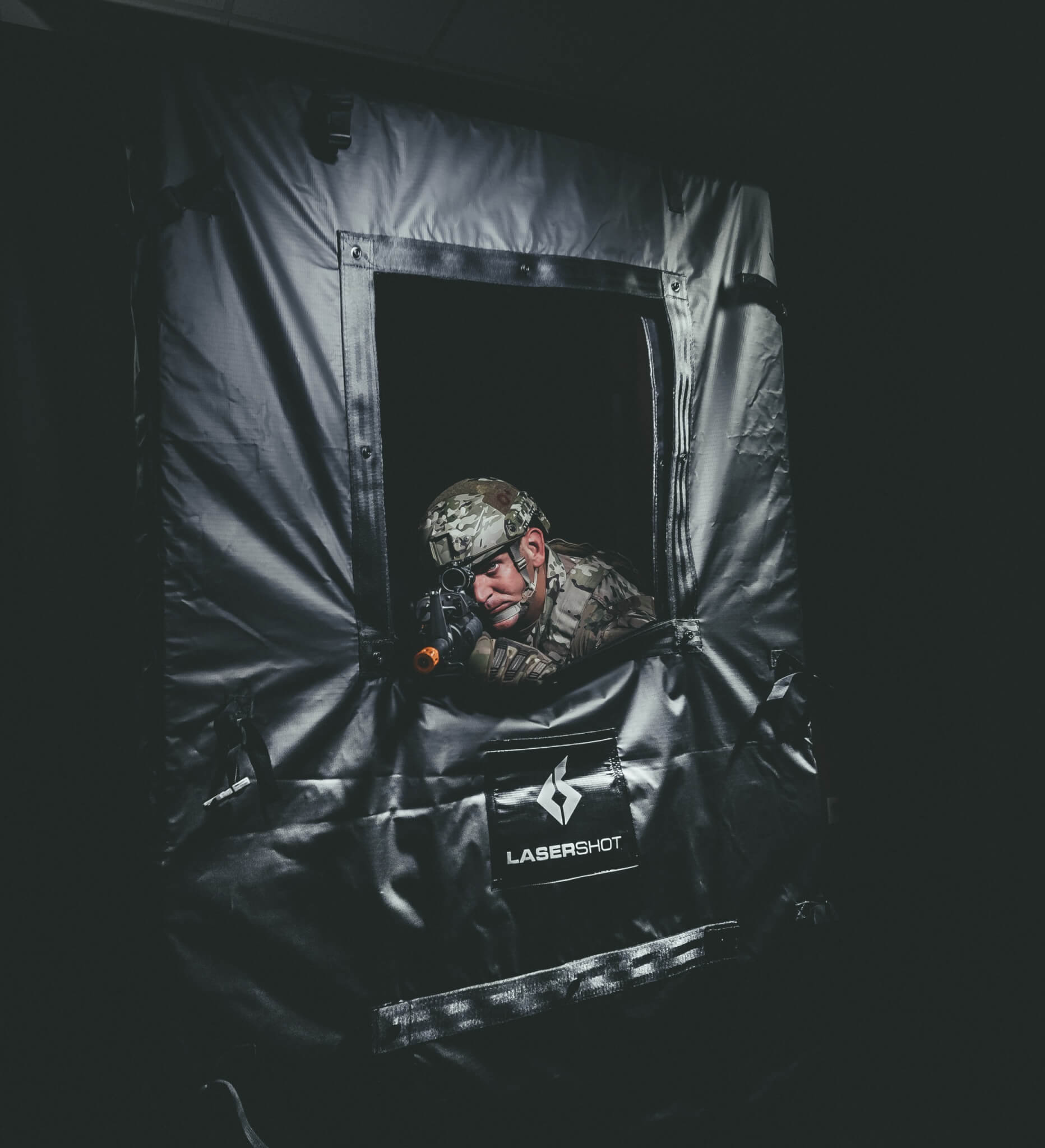 Texas A&M Corps of Cadets training with Laser Shot
