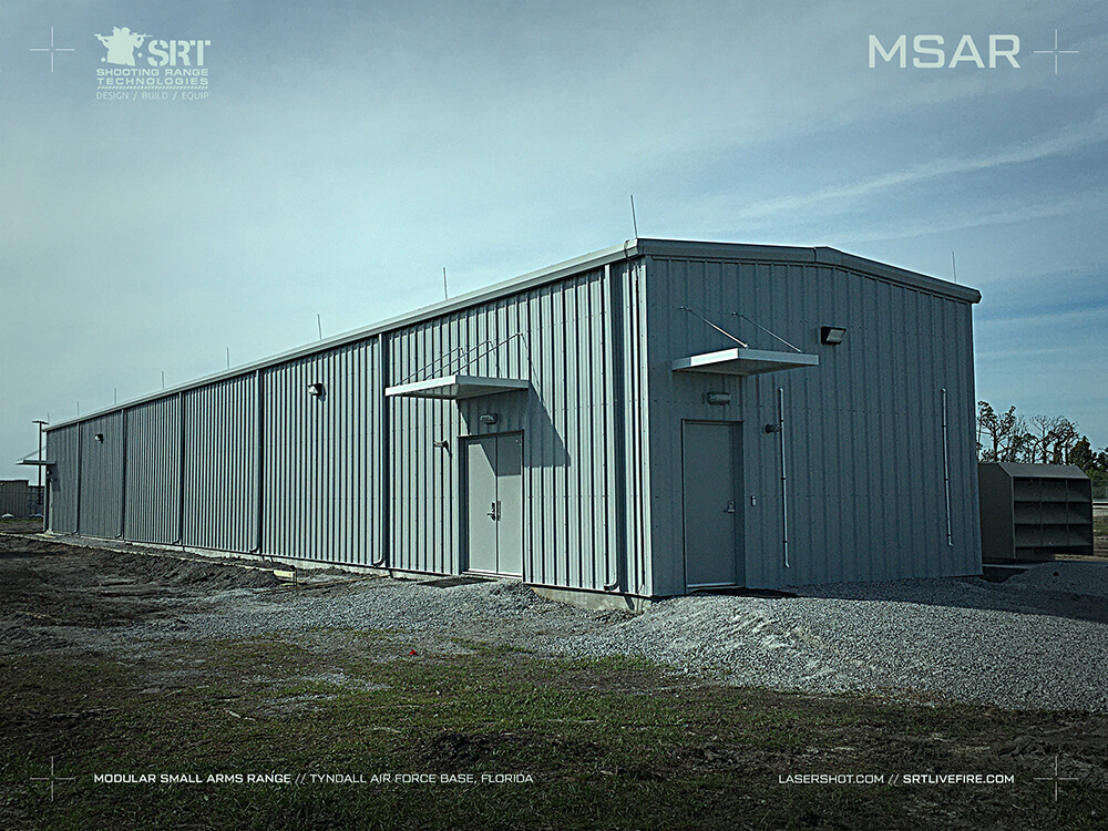 Modular Small Arms Range deployment at Tyndall Air Force Base